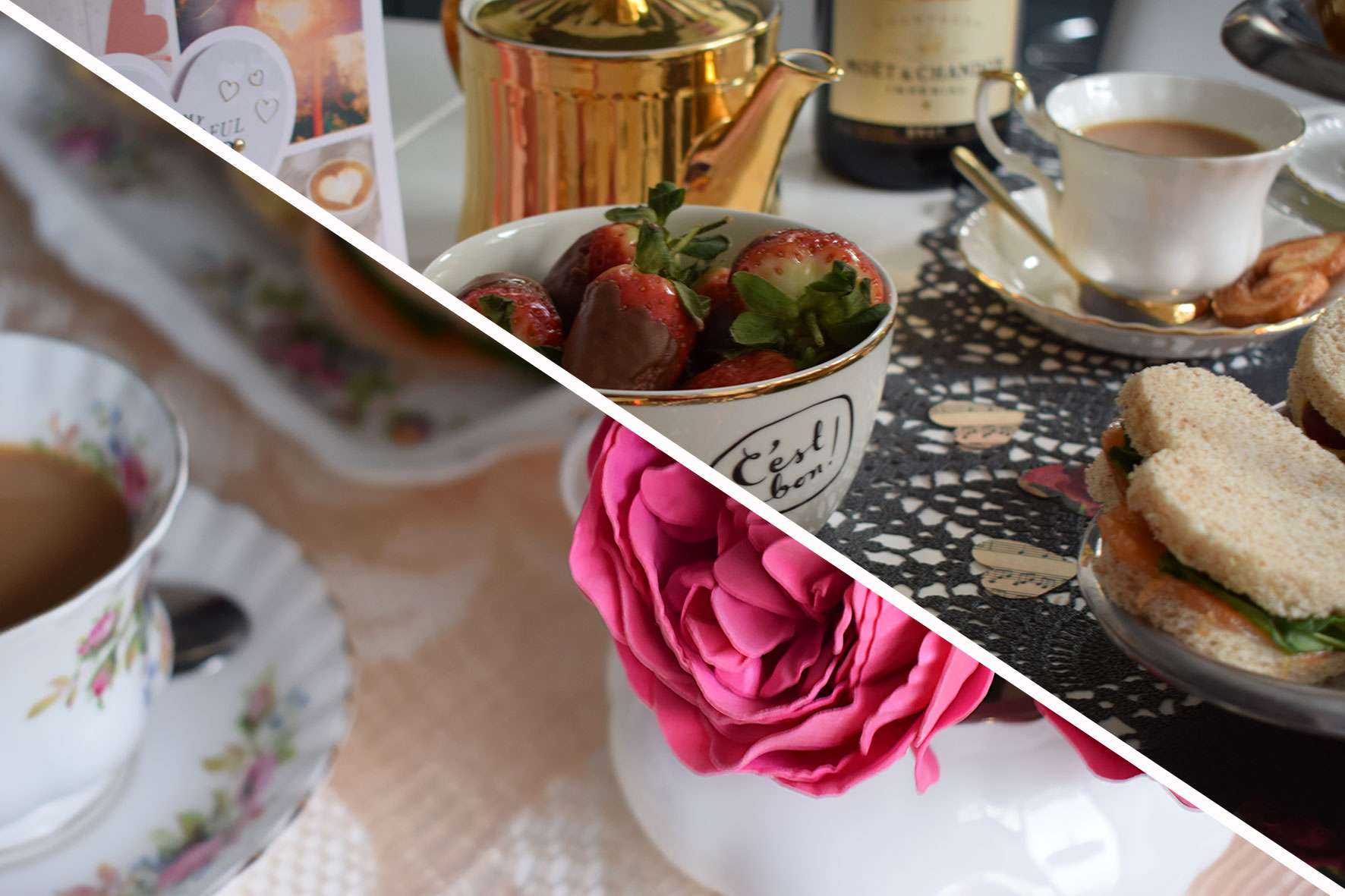 Valentine’s Tea Table Inspiration: Glam and Vintage